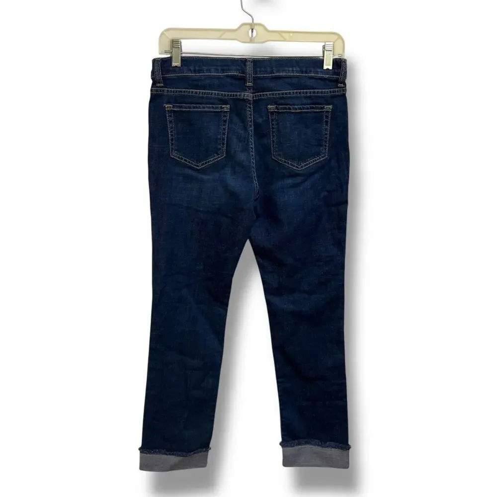 Children's Place Girls Super Skinny Dark Cuffed Jeans Size 14 NEW‎